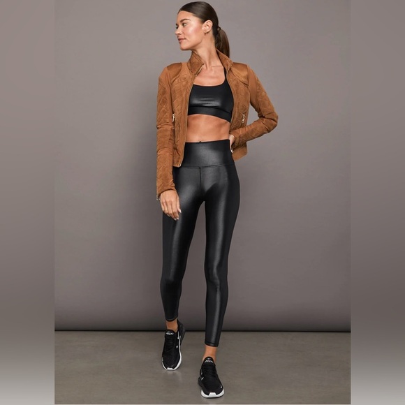 Carbon38 Pants - CARBON38 High Rise 7/8 Legging in Takara Shine SIZE: SMALL